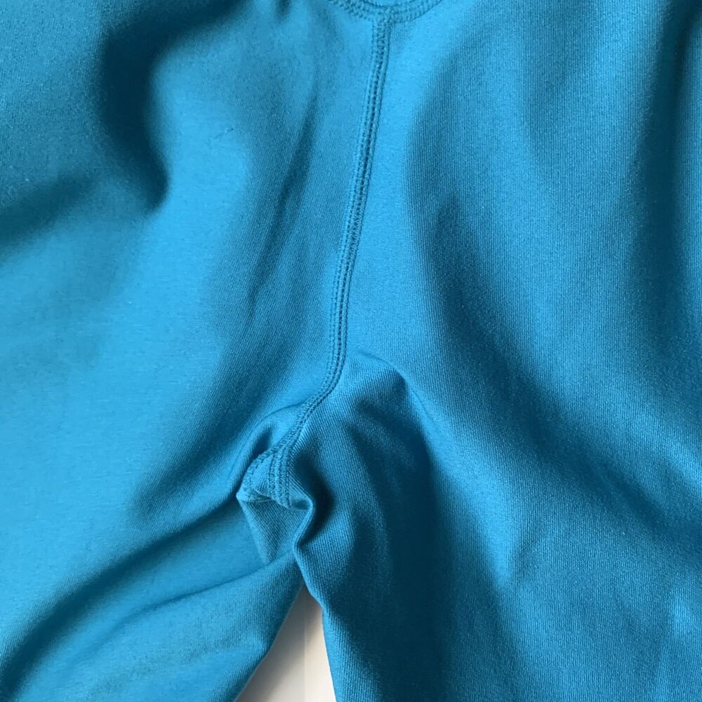 Eddie Bauer Teal Blue Capri Compression Athletic Pants Womens Medium - Picture 7 of 12
